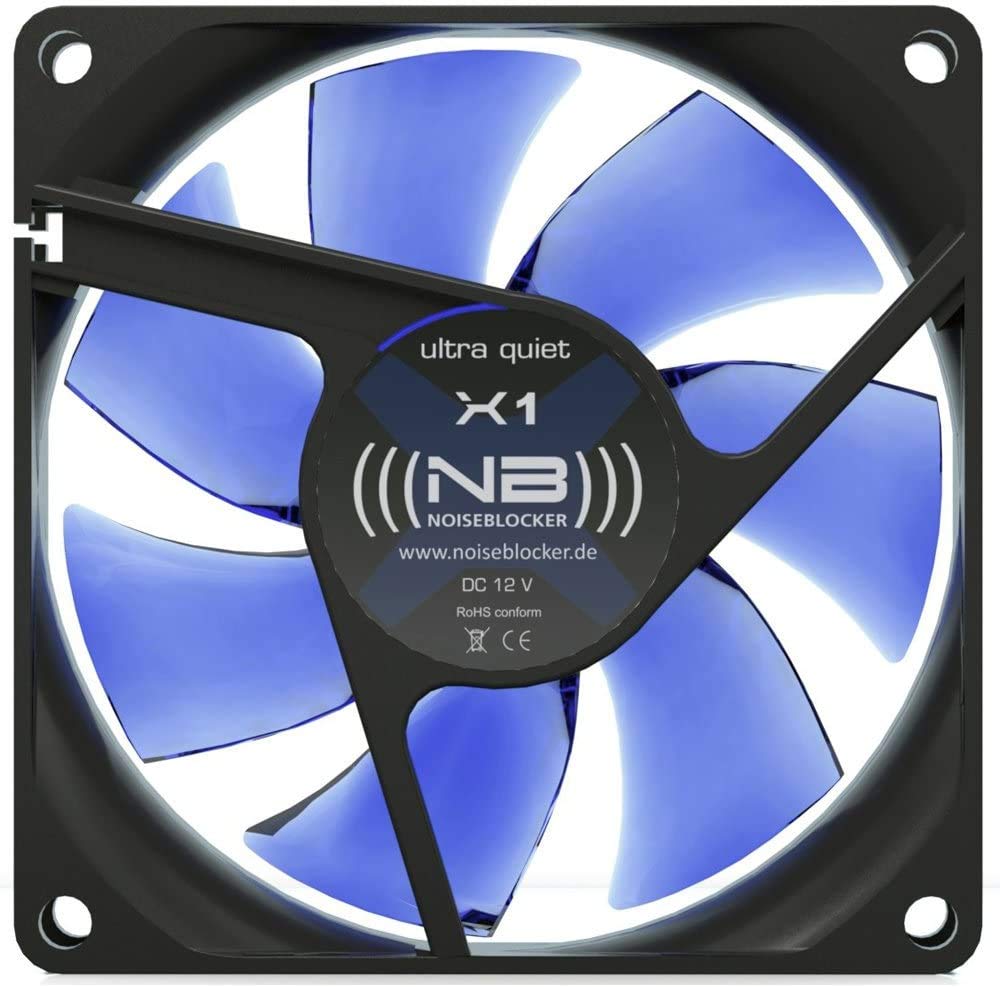 Noiseblocker BlackSilent Fan XC1, bulk - 80mm