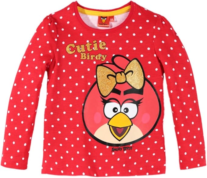 tee shirt rouge a pois blanc