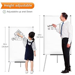 VIZ-PRO Magnetic Portable Easel Dry Erase