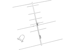 UAYESOK TWAYRDIO Yagi Ham Radio Antenna,Dual Band 2m 70cm VHF UHF Yagi,High Gain 8 Elements GMRS Vertical Base Antenna for Repeater System,HT Scanner,Satellite Work