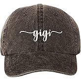 DSY Lifestyle Gigi Washed Embroidered Baseball Hat