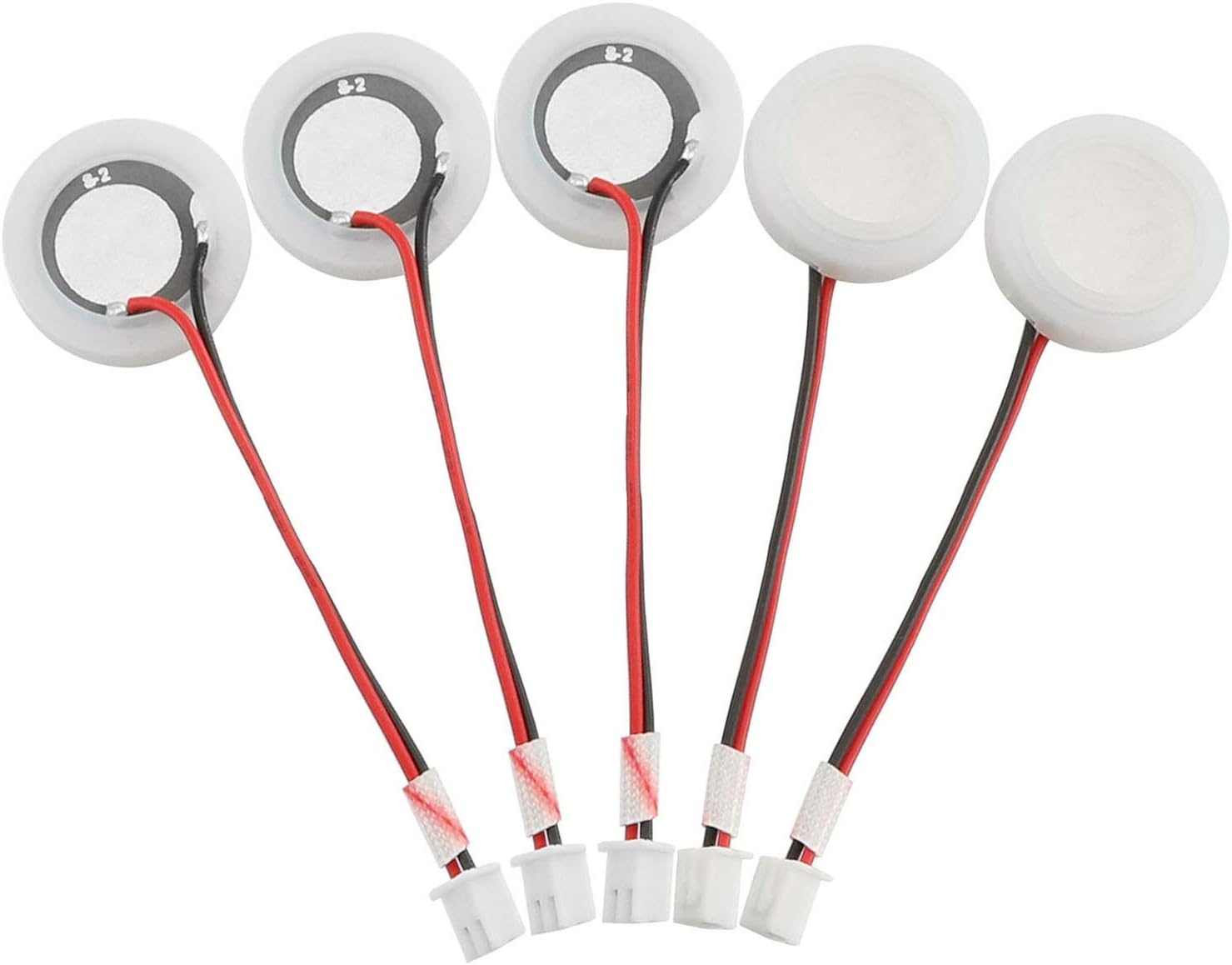 Indoor Fountains & Accessories - MEETOOT 5-Pack 20mm Ultrasonic Mist Maker Fogger Ceramics Discs with Wire and Sealing Ring