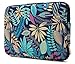 KAYOND Canvas Water-Resistant for 15-15.6 Inch Laptop Sleeve Case Bag (15-15.6 Inches, Forest Series Bule)