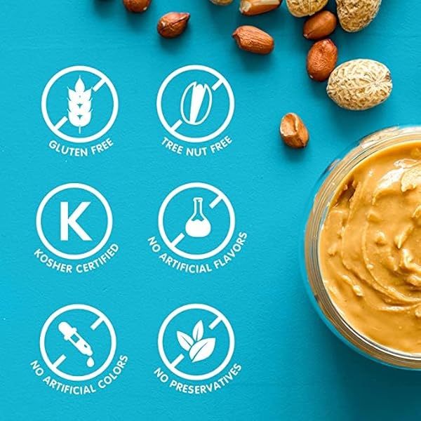SKIPPY CREAMY PEANUT BUTTER SPREAD, NO SUGAR ADDED, 40 OZ JAR