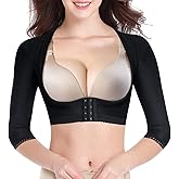 BRABIC Upper Arm Shaper Post Surgical Slimmer Compression Sleeves Posture Corrector Tops Shapewear for Women