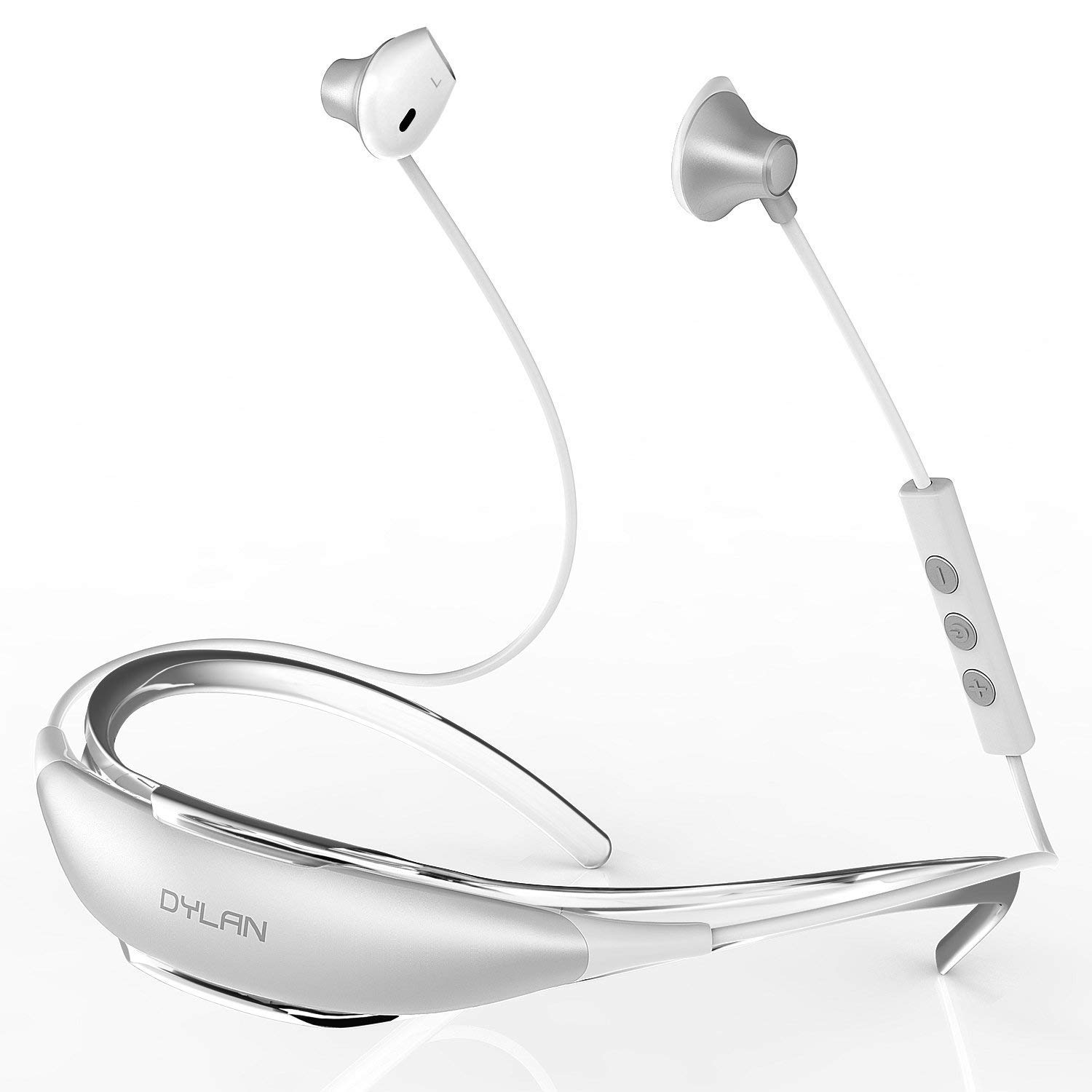 Auriculares Bluetooth Running,LinkWitz Deportivos Magnético Extra Bass CVC 6.0 Con Sonido Estéreo, Micrófono Incorporado