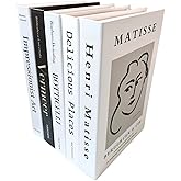 Faux Books for Decoration 5PCS Decorative Books Aesthetic Modern Organic Home Minimalistic Shelf Desk Decor Stack Fake Book D