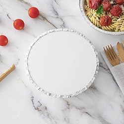 Restaurantware LIDS ONLY: Foil Lux Paper Lids For 7