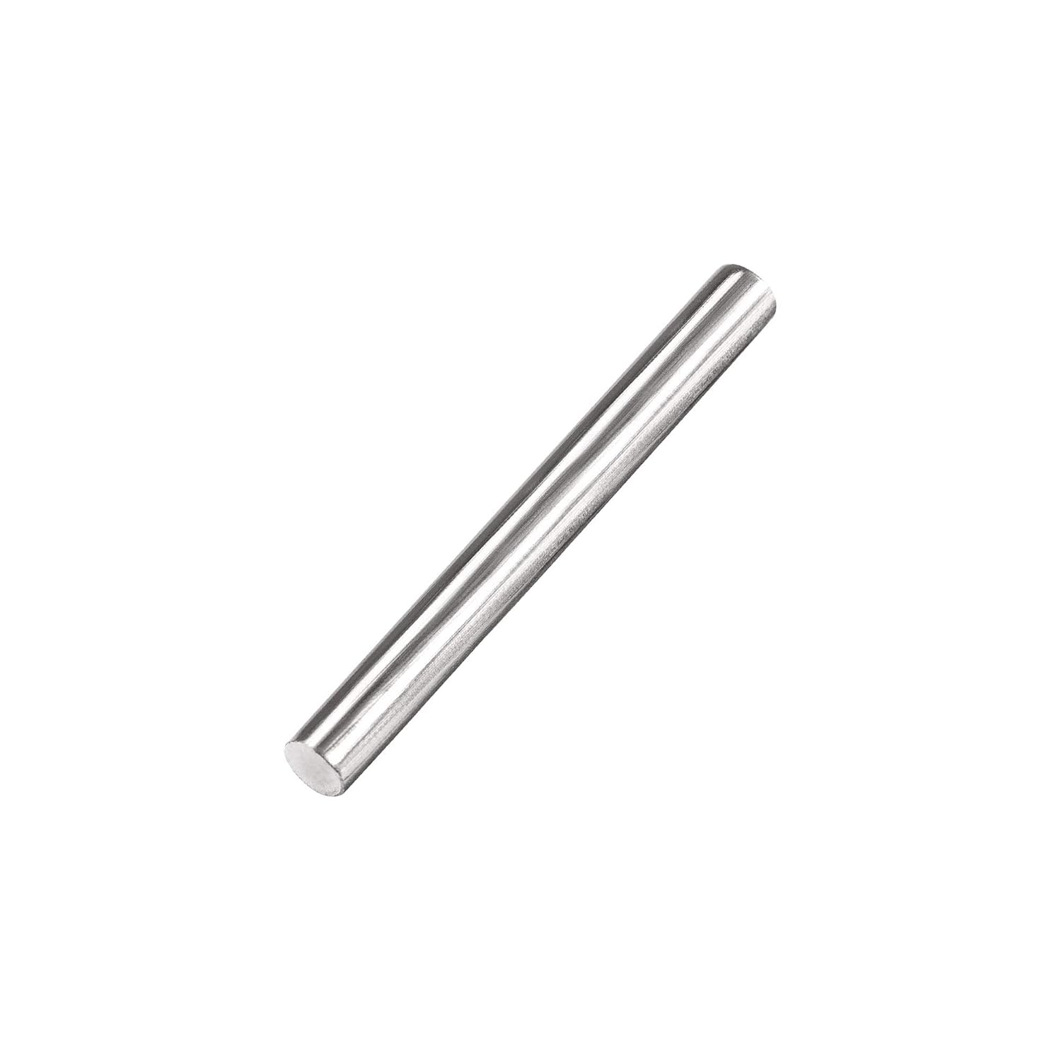 Sourcing Map 304 Stainless Steel Round Rod - 4mm x 25mm, 10pcs - DIY Craft Model Plane Ship Cars, Silver
