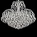 LightInTheBox European-Style Luxury 3 Light Chandelier with Crystal Balls, Ceiling Light Fixture with Bulb Included fit for Dining Room, Bedroom, Living Room