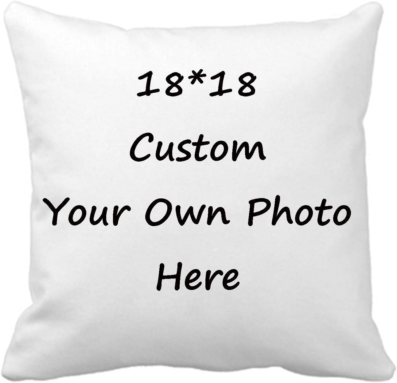 Amazon Com Custom Pillow Case Design Photos Or Text Customize