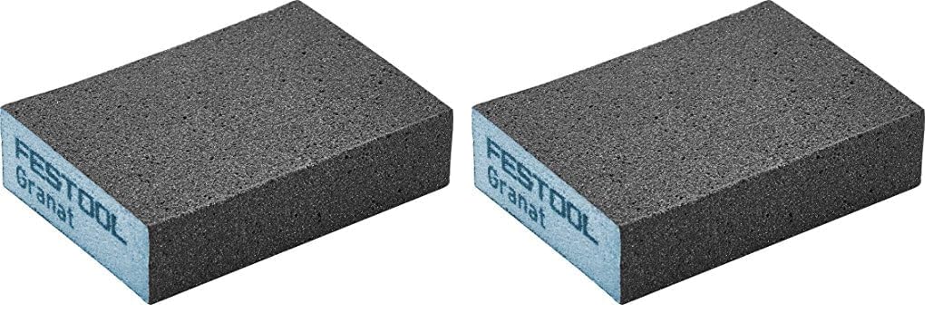 Festool 201080 36 Grit Abrasive Sanding Blocks 6-Piece (Pack of 2)