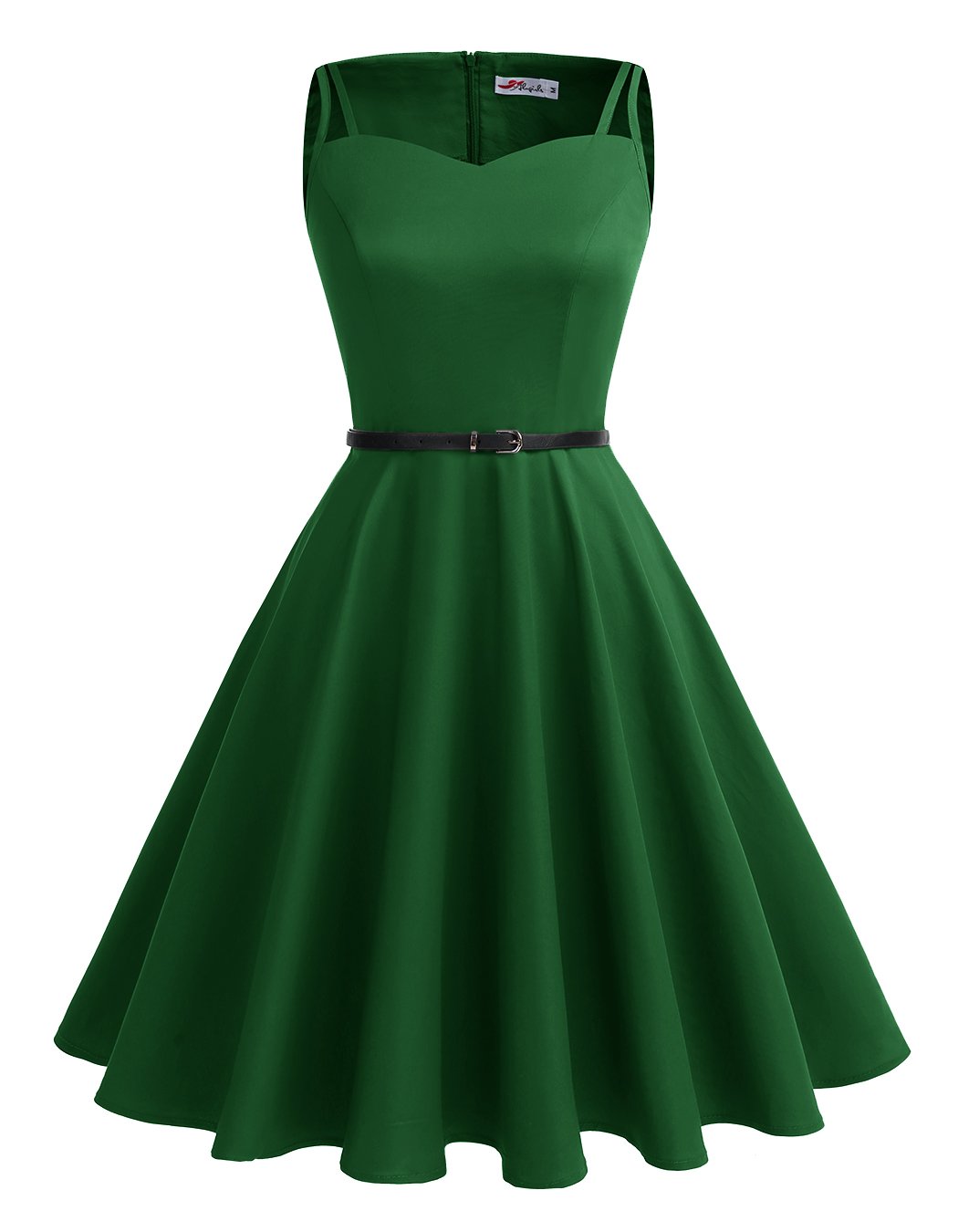 ALAGIRLS 1950s Vintage Retro Rockabilly Polka Dots Dress Party Cocktail