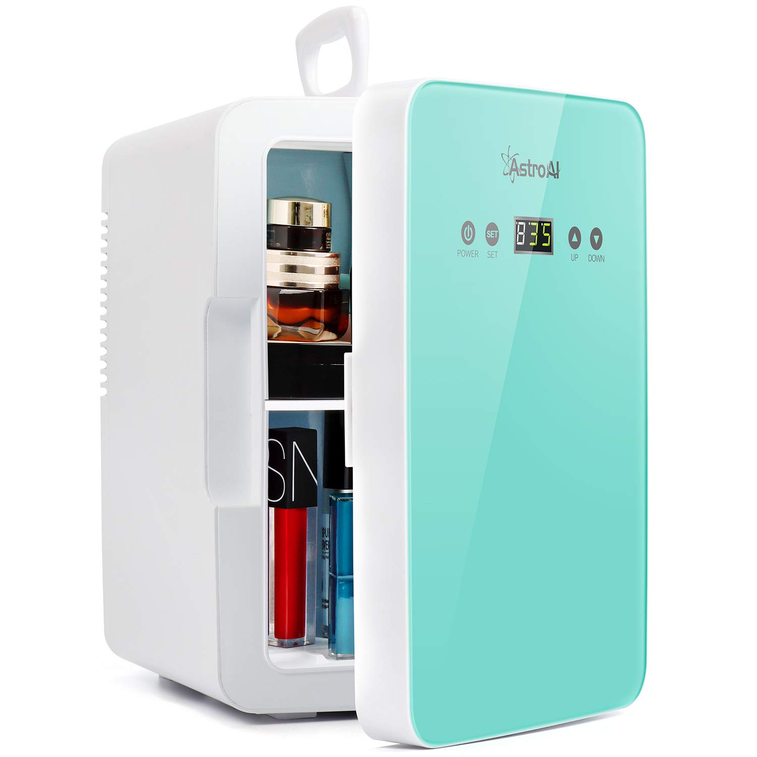 AstroAI Mini Fridge 6 Liter/8 Can Skincare Fridge for Bedroom with