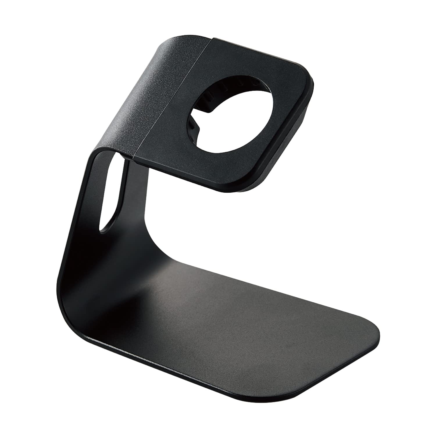 エレコム Apple Watch 充電スタンド 縦置きタイプ アルミ製 ブラックの商品画像