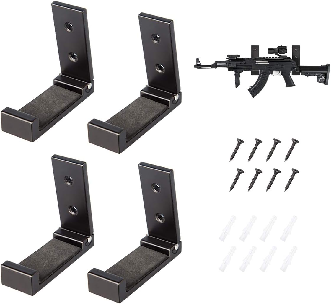 ZUKIBO Gun Rack Wall Mount Rifle Display Storage