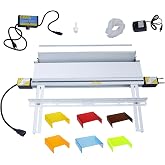 BOZHENYULEI 24"(600mm) Plastic Acrylic Bending Machine, 110v Acrylic Heat Bending Machine with Bracket Angle Adjustment PVC Bender, Acrylic Pvc Bending Machine Glassiness Bender 1mm-6mm Thickness