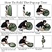 Campla Pop Up Tent for Dressing Changing Beach Toilet Shower Room Outdoor Shelter