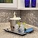 FASÄDE Traditional Style/Pattern 1 Decorative Vinyl Backsplash Panel in Argent Silver (One 18