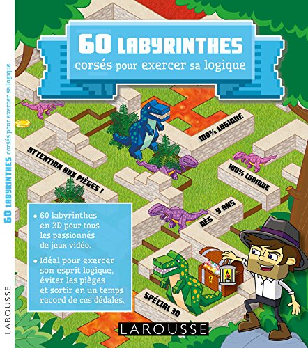 60 labyrinthes pour exercer sa logique by Jessica Moon, Simon Ward
