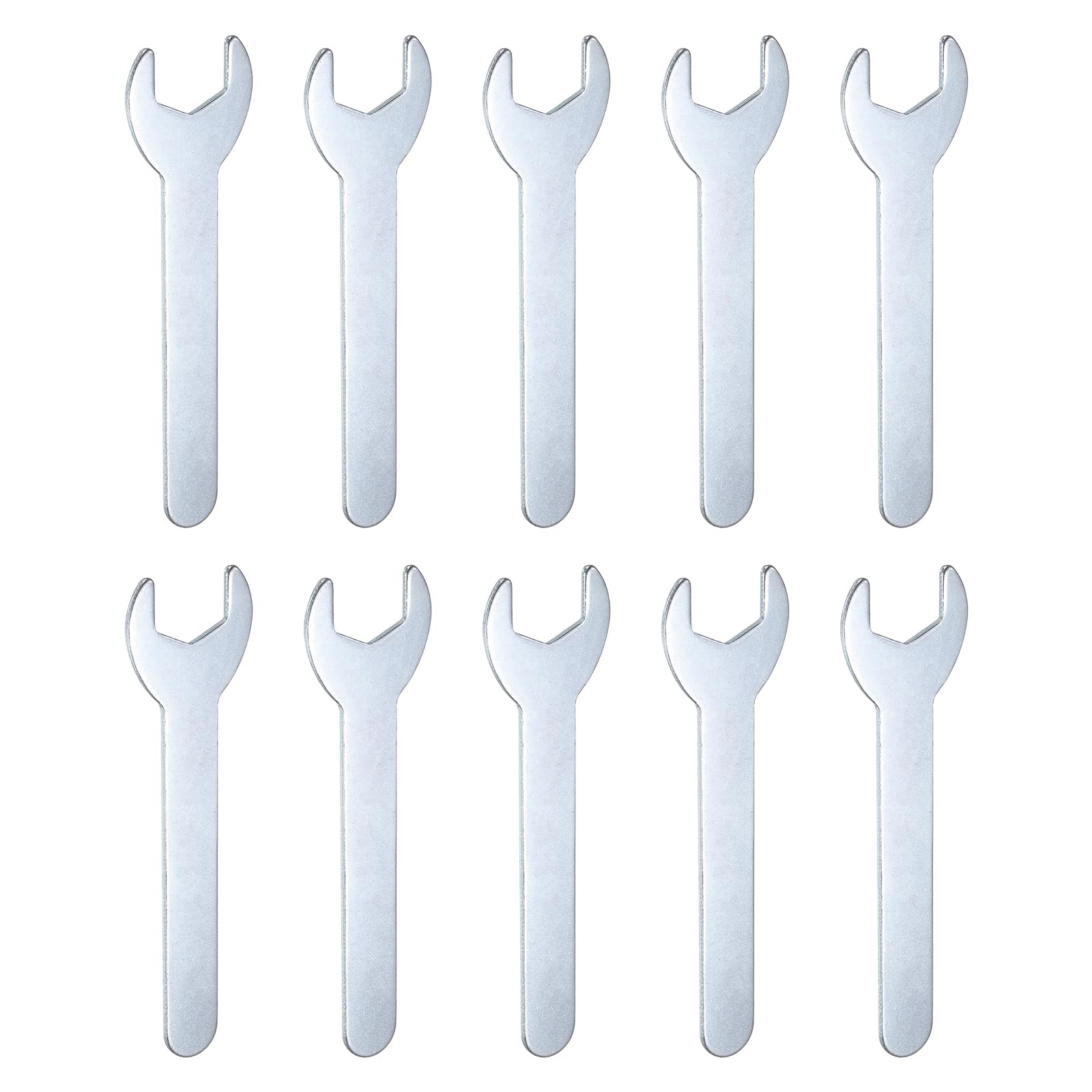 HARFINGTON 10pcs Small Wrench 17x108x2mm Metric