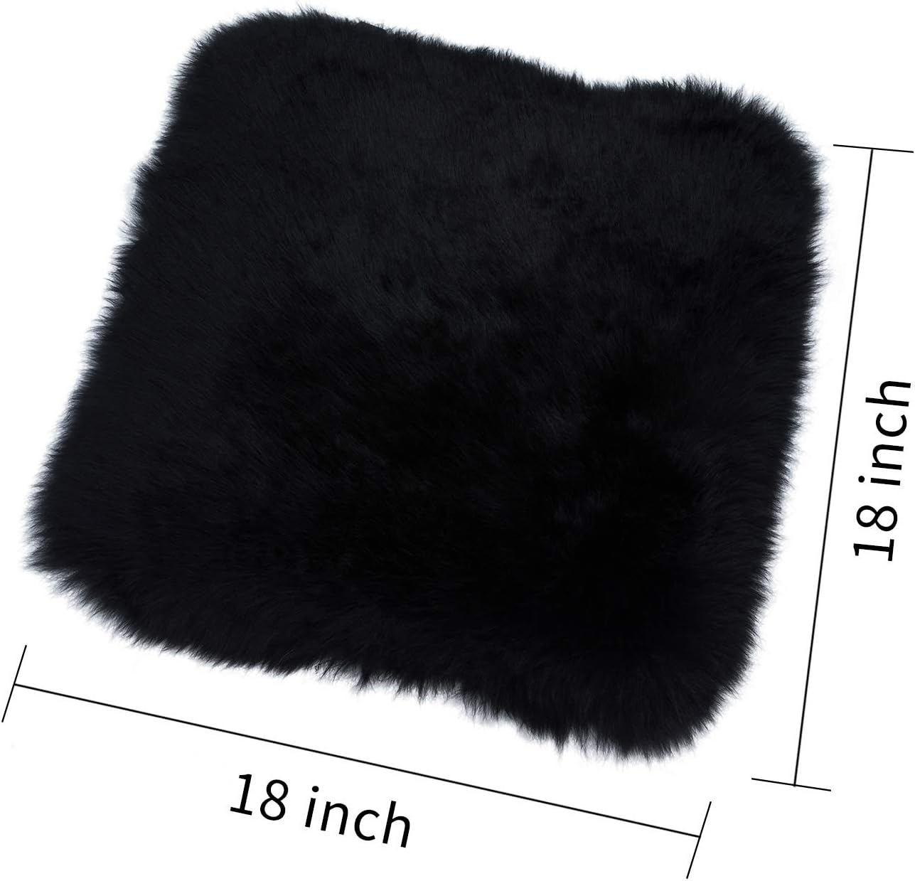 Sisha-A Winter Warmth: Universal Sheepskin Seat Cushion Cover, Natural Wool, for Cars Trucks, SUVs & Vans - Image 4