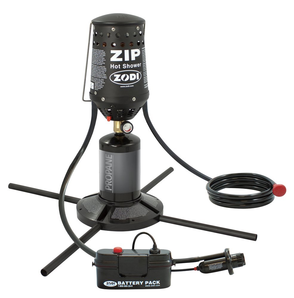 Zodi Outback Gear Zip Instant Hot Shower, Black Amazon.ca Sports