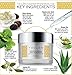 TOULON Hyaluronic Acid Face Cream for Women Facial Moisturizer Gluten Free Day Cream for Women with Essential Minerals like Selenium, Zinc & Antioxidants