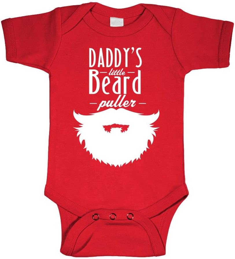 Daddy's Little Beard Puller - Epic Manly - Cotton Infant Bodysuit