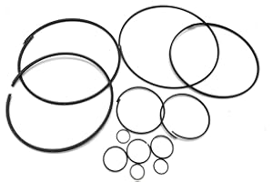 TRANSPEED 12PCS/Set JF011E RE0F10A CVT Automatic Transmission O-Ring Kit for Nissan Altima Rogue Sentra Dodge Caliber 2007-2012
