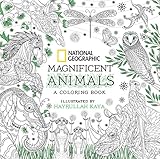 National Geographic Magnificent Animals: A Coloring Book by 