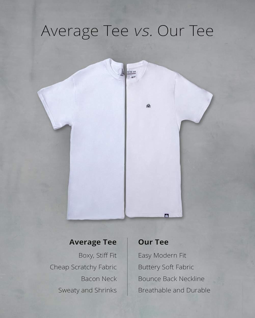 INTO THE AM Mens Premium Basic Tees Ultra-Soft Short Sleeve Modern Fit T-Shirts: Clothing