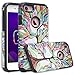 [GW USA] Compatible for iPhone 8 Case, iPhone 7 Case [Shock Absorption] Hybrid Dual Layer Armor Defender Protective Case Cover for iPhone 8 / iPhone 7, Colorful Tree