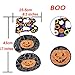 Halloween Decorations - Halloween Trick or Treat Hanging Sign Decoration - Happy Halloween Board Sign Door Wall Hanging Decoration for Halloween Party