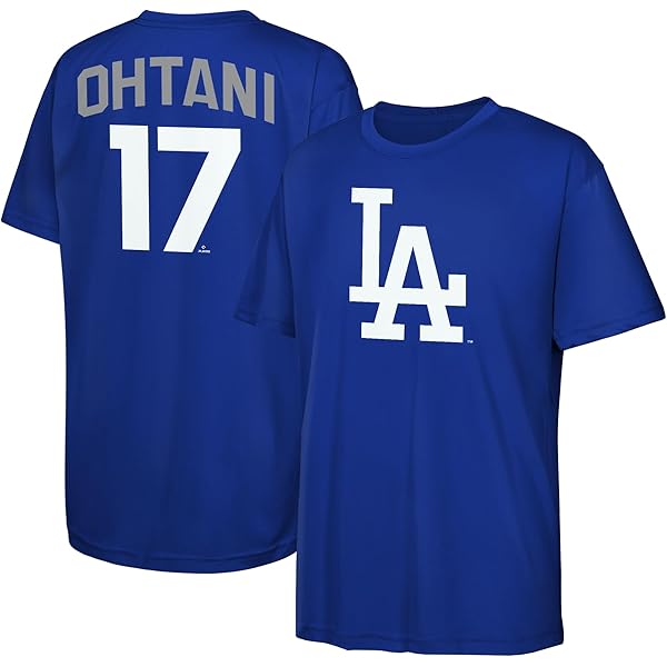 Amazon.com: Nike Shohei Ohtani #17 Los Angeles Dodgers - Camiseta
