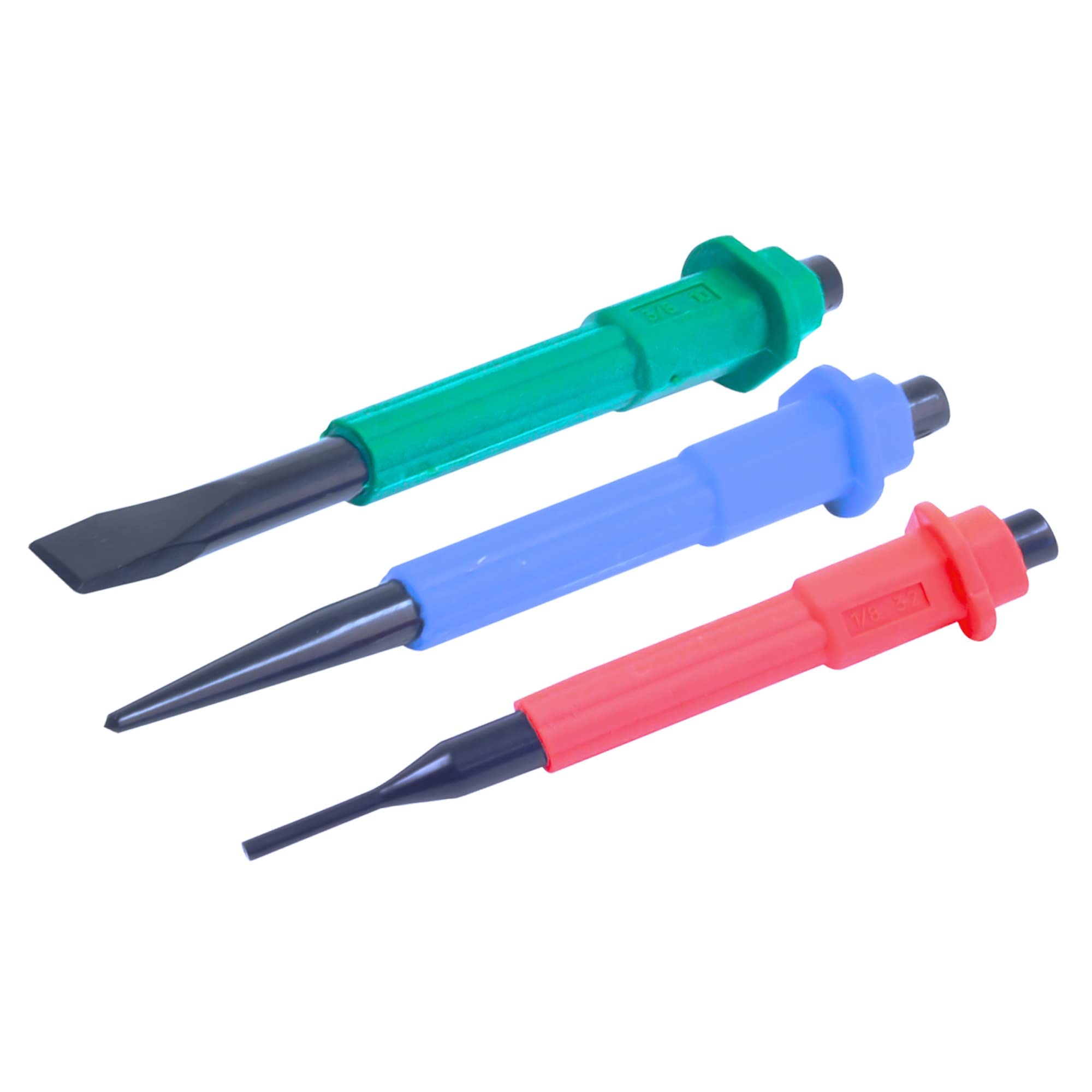 Rolson 26466 3 pc CRV Punch and Chisel Set