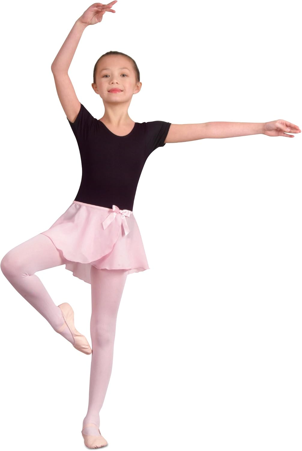 Danshuz Children's Georgette Mock Wrap Skirt : Clothing