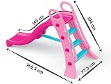 Dolu Big Garden Slide With Water Feature Pink 2 in 1 For Children view 4