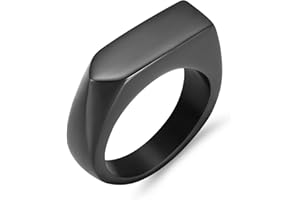 MINICREMATION Cremation Jewelry for Ashes Geometry Simple Style Memorial Urn Ring Ashes Holder with Fill Kit Keepsake Cremation Ring for Men