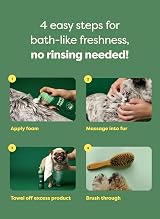 Earth Rated No-Rinse Dog & Puppy Shampoo 7 oz White Tea Basil Scent view 5