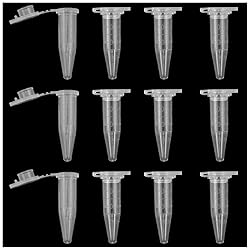AYLIFU 250 PCS 0.5ML Microcentrifuge Tube