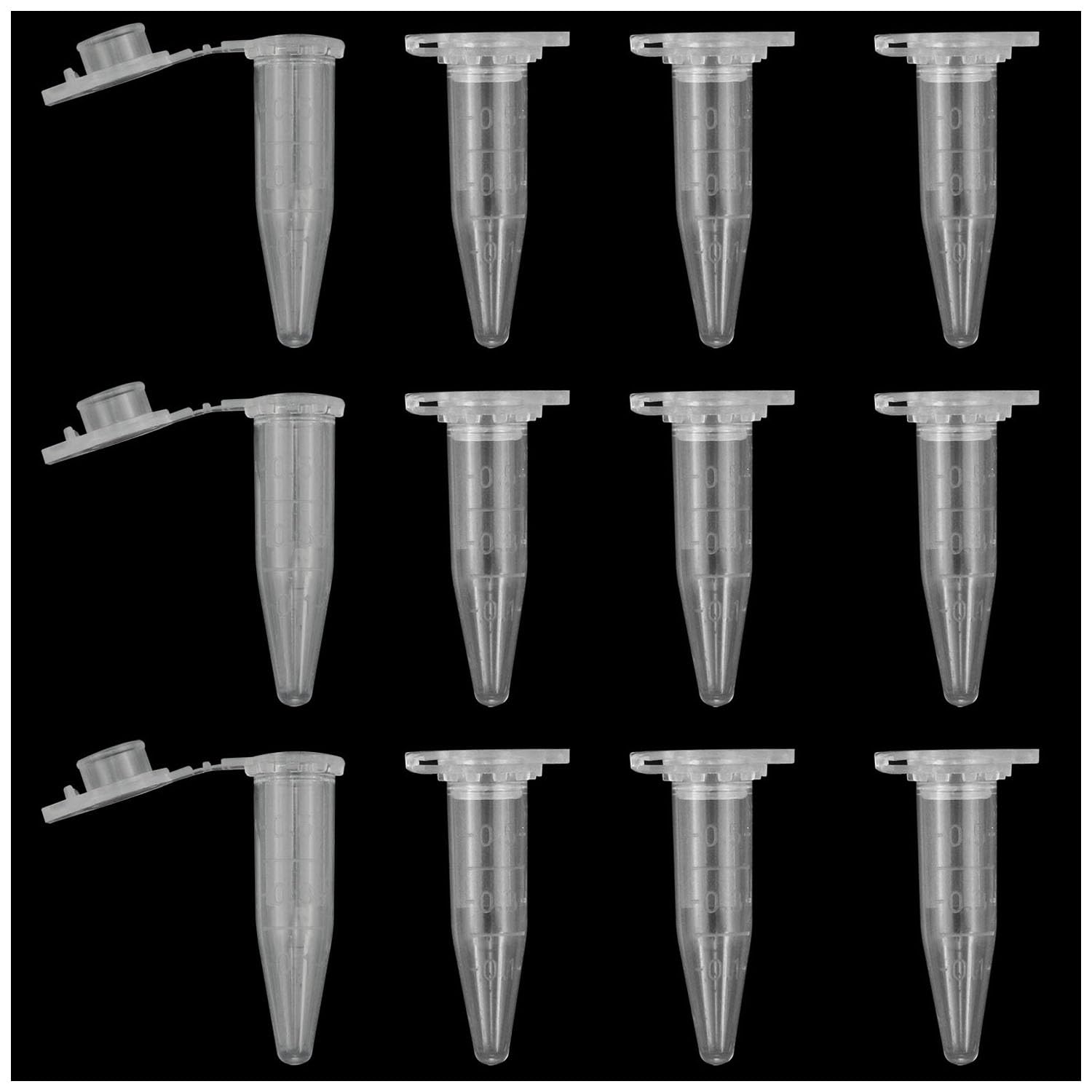 AYLIFU 250 PCS 0.5ML Microcentrifuge Tube