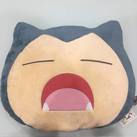 Amazon I Love Kabigon でっかいカビゴンフェイスクッション ぬいぐるみ ぬいぐるみ おもちゃ