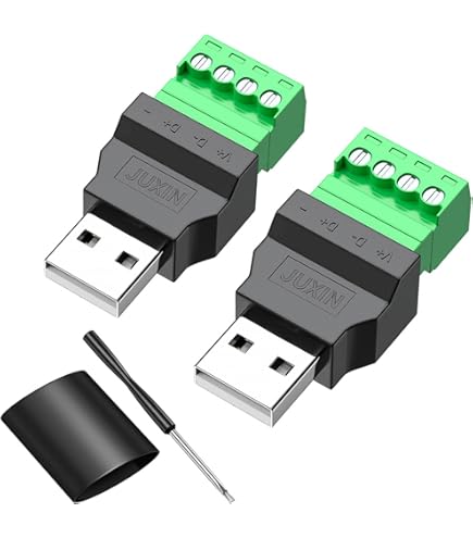 WWZMDiB USB To RS485 & RS232 Adapter Converter – Switch Between RS232 Or RS485, Industrial-Grade Protections