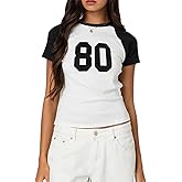 Y2k Graphic Baby Tees Women Teen Girl Fruit Print Crop Top Short Sleeve Slim Fit Vintage Aesthetic T Shirt Clothes