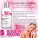 Moroccan Noggin BEST ARGAN OIL SHAMPOO by BEAUX NOGGINS Restores Damaged Hair - Controls Frizz- Increases Shine and Deeply Nourishes - Safe for All Hair Types & Color Treated Hair
