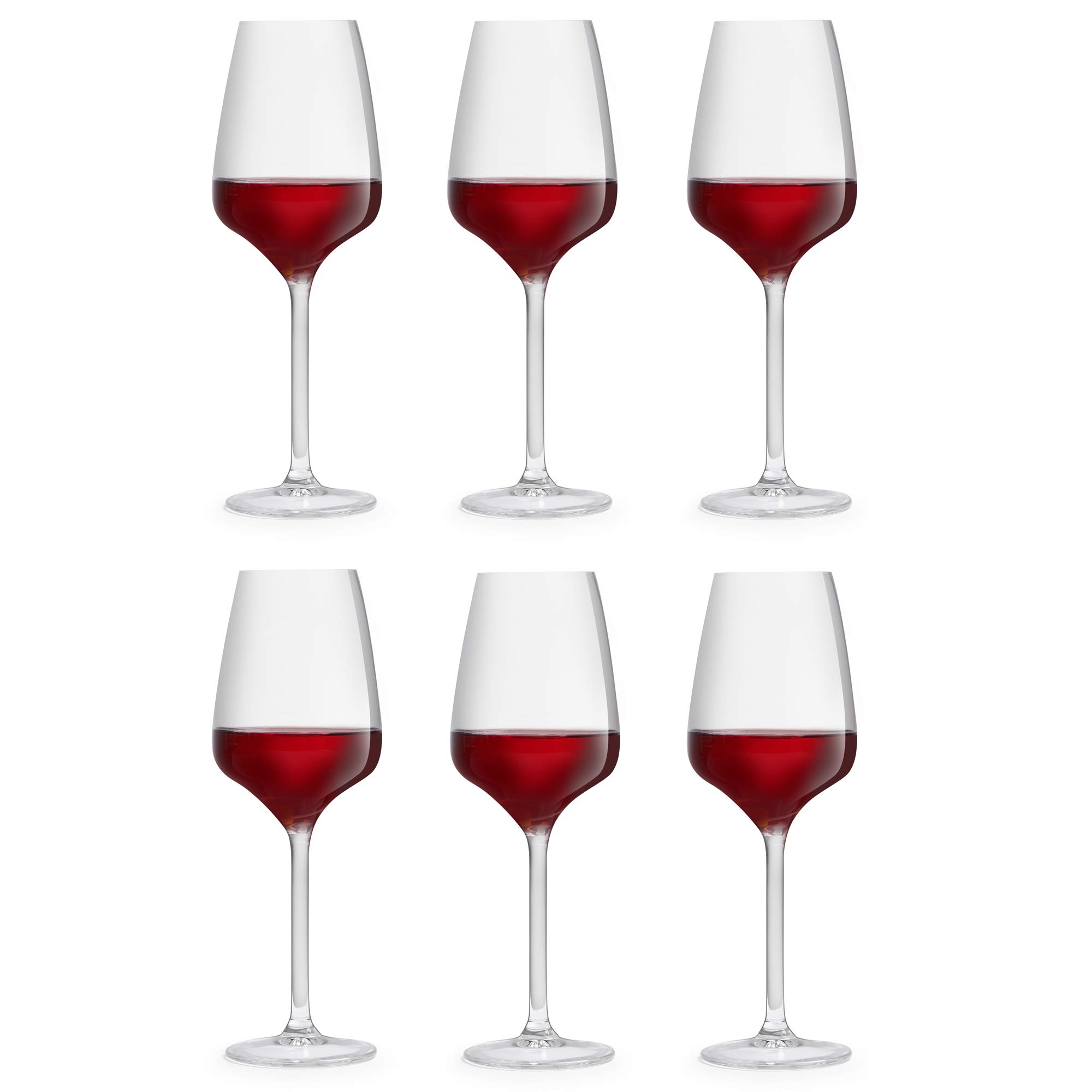 Libbey Wine glass Servan - 33 cl / 330 ml - 6 pcs - unique design - dishwasher safe - made in collaboration with a sommelier