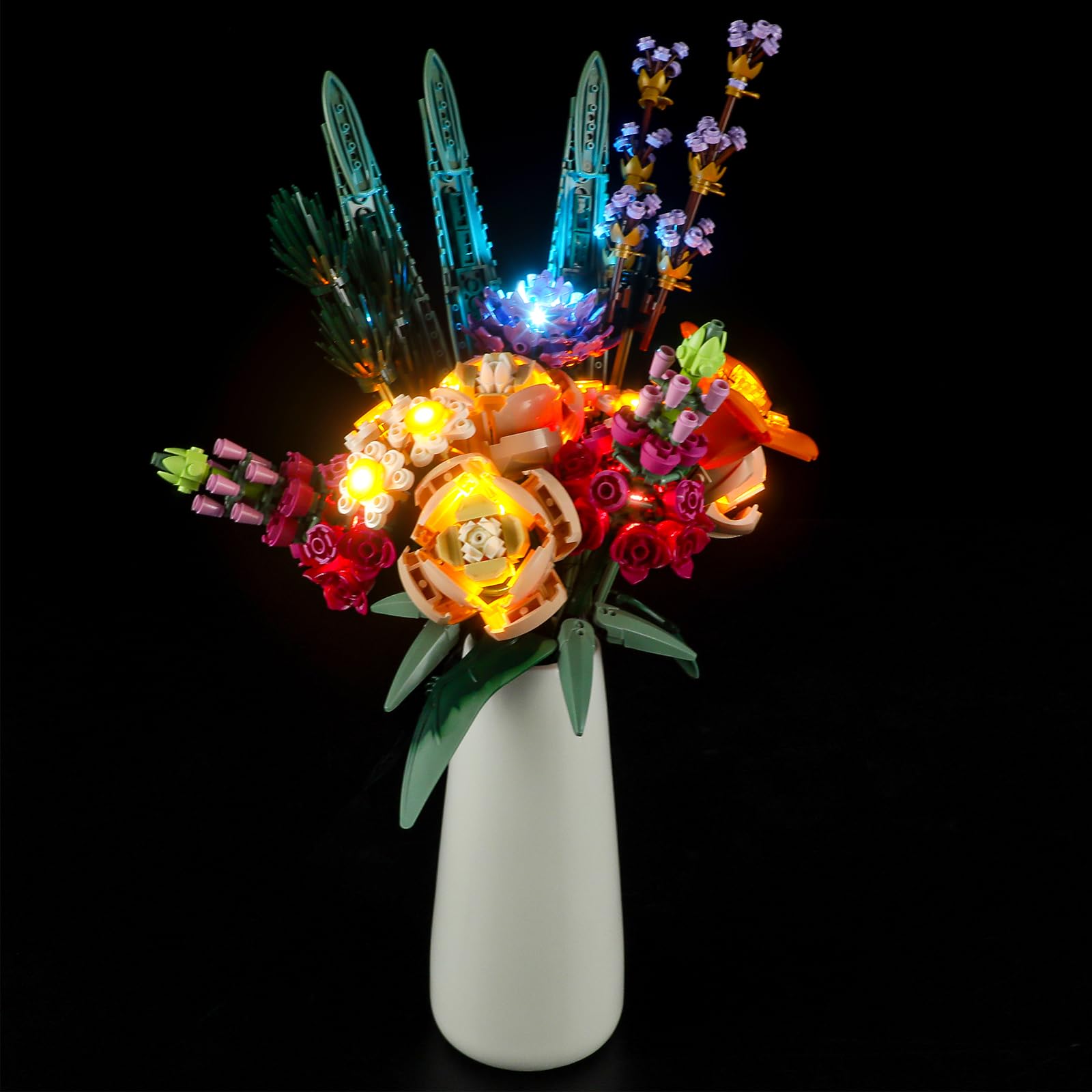 GEAMENT LED Light Kit Compatible with LEGO Flower Bouquet - Lighting set for Icons 10280 (Model Set Not Included) — image 1