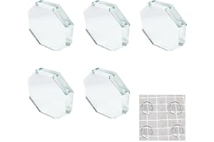 FUATY Glass Pattern Weights for Sewing, Fabric Sewing Weight Cloth Dressmaking Pattern Making and Sample Cutting Weights for Sewing Accessories (5 Pieces)