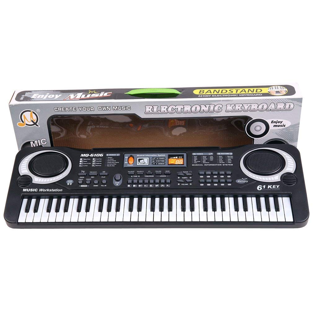 Kitechildhood 61 Keys Digital Music Electronic Keyboard Board Toy Gift